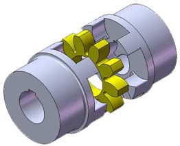 ZT-B型擴大軸孔星形彈性聯軸器